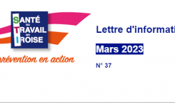 Lettre d’information n°37 – Mars 2023